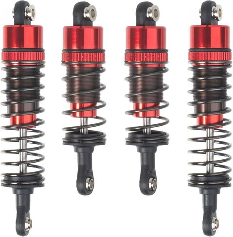 Aluminum Oil Shocks Kits Damper Set For Tamiya ORV Chassis The Frog/Subaru Brat/Monster Beetle/Blackfoot 1/10 RC Car Upgrade Parts in Saudi Arabia