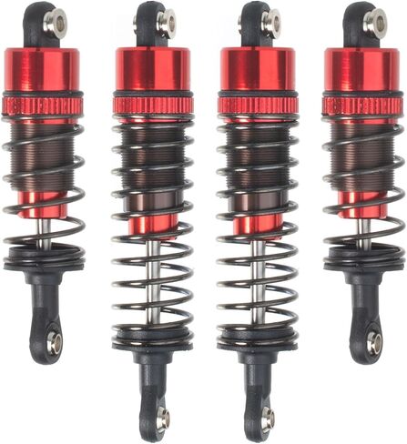 Aluminum Oil Shocks Kits Damper Set For Tamiya ORV Chassis The Frog/Subaru Brat/Monster Beetle/Blackfoot 1/10 RC Car Upgrade Parts in Saudi Arabia