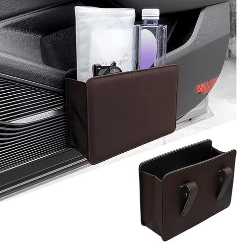for Jeep Grand Cherokee L 2021 2022 2023 2024 1pcs Car Foldable Seatback Hanging Storage Bag Car Trash Can Door Storage Boxcan Cup Holder Bucket Trash Can Universal Interior Accessories in Saudi Arabia