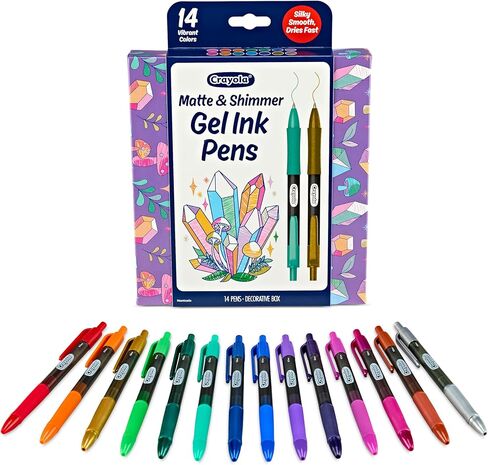 Crayola Blending Marker Set, 16 Count Markers, 2 Colorless Blenders, Adult Coloring Markers, Gifts for Teens & Adults in Kuwait