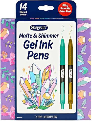 Crayola Blending Marker Set, 16 Count Markers, 2 Colorless Blenders, Adult Coloring Markers, Gifts for Teens & Adults in Kuwait