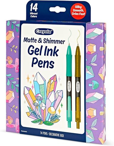 Crayola Blending Marker Set, 16 Count Markers, 2 Colorless Blenders, Adult Coloring Markers, Gifts for Teens & Adults in Kuwait