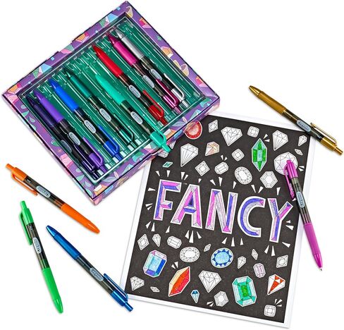 Crayola Blending Marker Set, 16 Count Markers, 2 Colorless Blenders, Adult Coloring Markers, Gifts for Teens & Adults in Kuwait