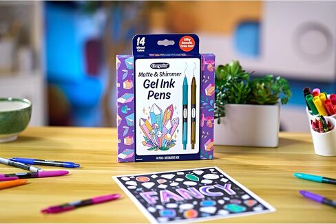 Crayola Blending Marker Set, 16 Count Markers, 2 Colorless Blenders, Adult Coloring Markers, Gifts for Teens & Adults in Kuwait