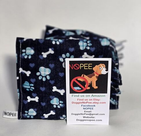 Dog Marking Prevention - Indoor - Permanent - Effective Solution - Stops Dogs from Marking or Peeing -eliminates a Dog's urge to Mark - Put Bag Down and Your Problem is Solved! (Brown(Paws)) in Saudi Arabia