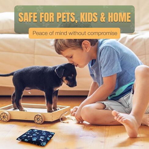 Dog Marking Prevention - Indoor - Permanent - Effective Solution - Stops Dogs from Marking or Peeing -eliminates a Dog's urge to Mark - Put Bag Down and Your Problem is Solved! (Brown(Paws)) in Saudi Arabia