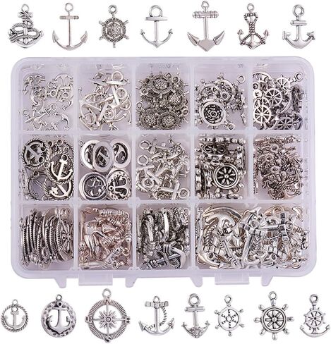 PH PandaHall 90pcs 15 Style Music Charms, Tibetan Musical Instrument Notes Symbols Charms Piano Violin Music Elements Pendants for Music Students Teachers Graduation Bracelet Necklace Jewelry Making in Saudi Arabia