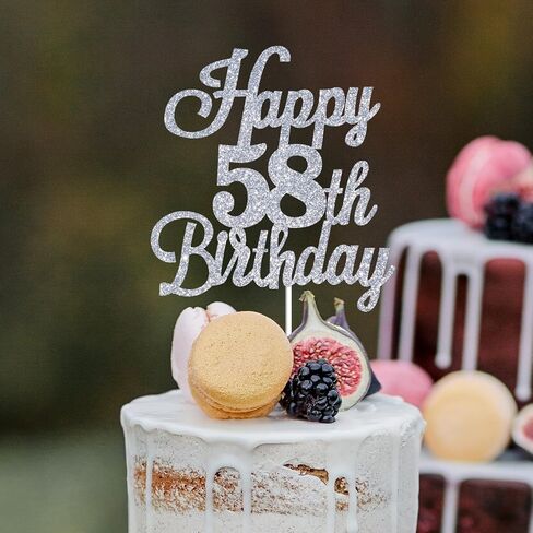 كعكة عيد ميلاد سعيد 28 قبعات الفضة بريق الفضة ، هتافات إلى 28 سنة ديكور ديكور الذكرى 28 كعكة الذكرى السنوية العليا ، ثمانية وعشرون زينة كعكة لحفل الذكرى السنوية in Kuwait