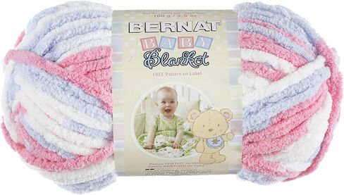 Bernat Little Denim Print, Baby Blanket Yarn, Multipack of 6, 6 Pack in Saudi Arabia