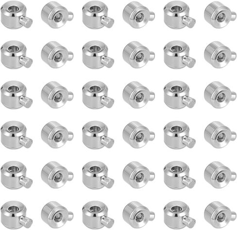 UNICRAFTALE About 60Pcs 4.5mm Crimp Beads for Jewelry Making Metal Black Spacer Beads Metal Crimp Charms Tiny Smooth Hollow Rondelle Bead for Bracelet Necklace Ends Accessories in Saudi Arabia