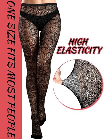 6 أزواج من النساء شبدة السمكة فخذ جوارب عالية الدانتيل لباس ضيق العنكبوت شباط الصيد in Kuwait