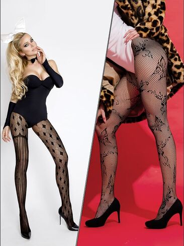 6 أزواج من النساء شبدة السمكة فخذ جوارب عالية الدانتيل لباس ضيق العنكبوت شباط الصيد in Kuwait