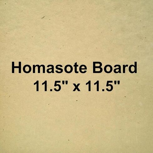 Homasote Board لسطح العمل الزجاجي الملون | حوالي 12 × 12 لوحة تقطيع مقاومة للحرارة | قطع اللوازم والأدوات الزجاجية الملطخة بحماية الطاولة وحماية كونترتوب in Kuwait