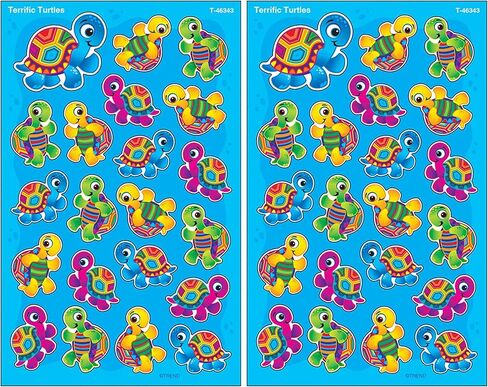 Trend Terrific Turtles Large superShapes Stickers, Classroom Incentives, 168 Count in Saudi Arabia