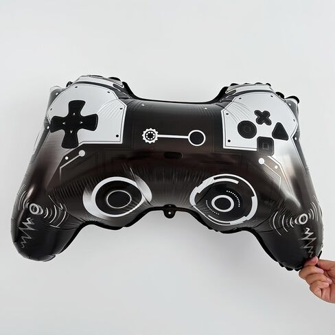3Pcs Video Game Controller Balloons/Boys Teens Player Birthday Party Supply/Video Game Foil Balloon for Kids Player Geek Party Decor/Level up Gaming Party Background Photo Props for Video Game Party in Saudi Arabia
