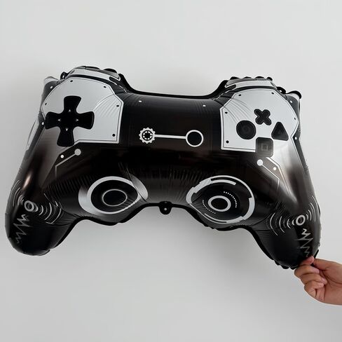 3Pcs Video Game Controller Balloons/Boys Teens Player Birthday Party Supply/Video Game Foil Balloon for Kids Player Geek Party Decor/Level up Gaming Party Background Photo Props for Video Game Party in Saudi Arabia