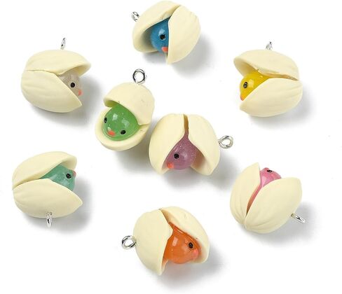 UR URLIFEHALL 50 PCS 5 COLORS RESIN TULIP TULIP DARDICH FLOW POT SHARMS THE CUTE FLORAL SHARRS in Kuwait