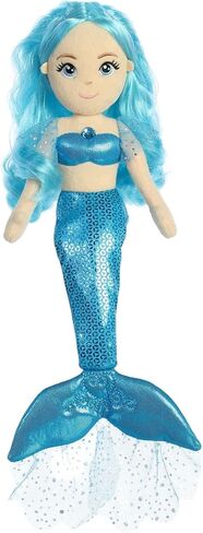 Aurora® Enchanting Sea Sparkles™ Tutu Sparkles™ Jasmine Stuffed Doll - Imaginative Play - Magical Companions - Pink 18 Inches in Saudi Arabia