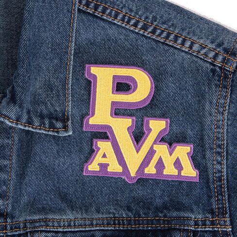 Desert Cactus Prairie View A&M University Patch – Embroidered Iron On/Sew On Applique for Blazers, Jackets, Backpacks, Bags, Hats & Tactical Gear – Panthers (Patch - Design F) in Saudi Arabia