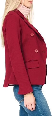 السترة المزدوجة للسيدات ، وارتداء العمل غير الرسمي ، وسترة السترة المركبة مفتوحة السترة طويلة الأكمام الطويلة in Kuwait