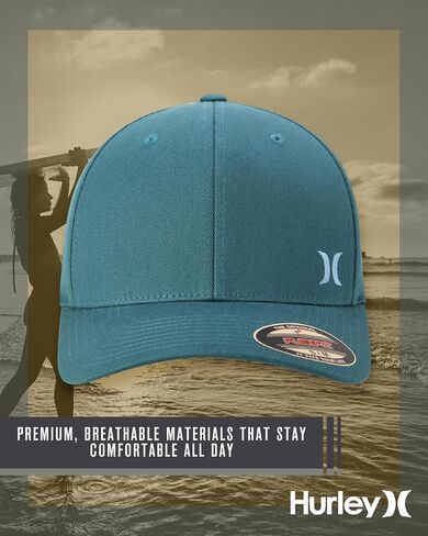 Hurley Men's Hat - Phantom Relay Baseball Cap - Fitted Hats for Men (S-XL) in Kuwait