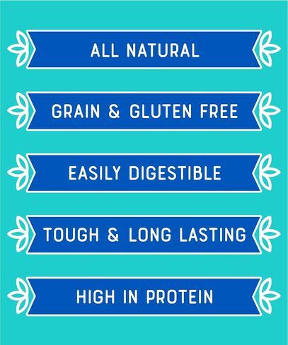 Yak Cheese Chews: Himalayan Yak Cheese Dog Chews- Natural, Healthy & Long Lasting Dog Treats - Grain, Gluten & Lactose-Free Rawhide Alternatives, For Dogs 55 lbs and Smaller, Single Large Stick in Kuwait