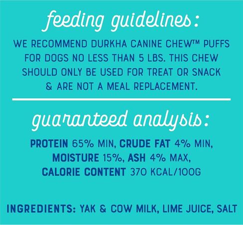 Yak Cheese Chews: Himalayan Yak Cheese Dog Chews- Natural, Healthy & Long Lasting Dog Treats - Grain, Gluten & Lactose-Free Rawhide Alternatives, For Dogs 55 lbs and Smaller, Single Large Stick in Kuwait