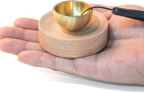 Mini Singing Bowl Set | Beautiful sound and look | Little Tibetan Singing Bowl Set | Easy To Play | Chakra therapy, hand beaten | Creates Beautiful Sound for Healing, Meditation & Relaxation in Saudi Arabia