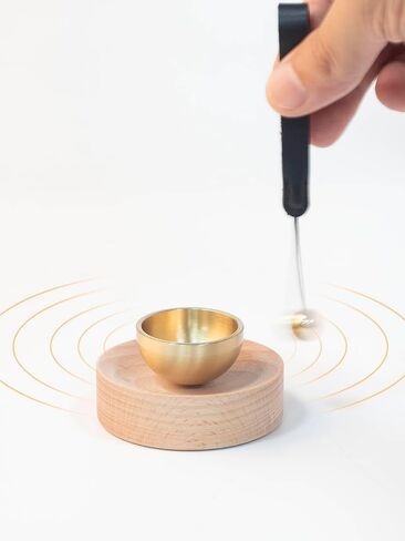 Mini Singing Bowl Set | Beautiful sound and look | Little Tibetan Singing Bowl Set | Easy To Play | Chakra therapy, hand beaten | Creates Beautiful Sound for Healing, Meditation & Relaxation in Saudi Arabia