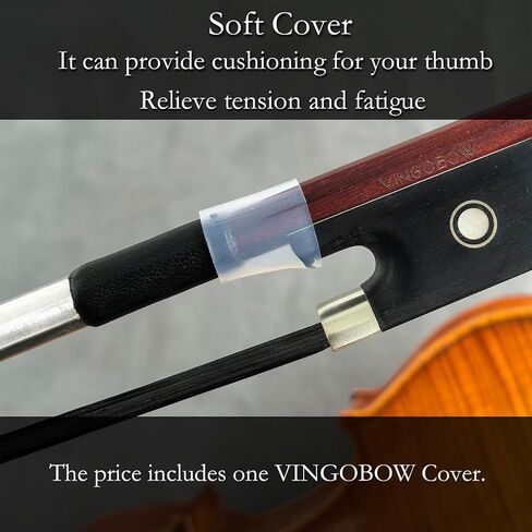 Grid Carbon Fiber Cello Bow 4/4 Size VINGOBOW 114C Advanced Level Full 71.5cm Fleur-de-lis Ebony Frog Well Balanced Light Weight Real Horse Hair Straight Stick Smooth Screw for Porfessional Player in Saudi Arabia