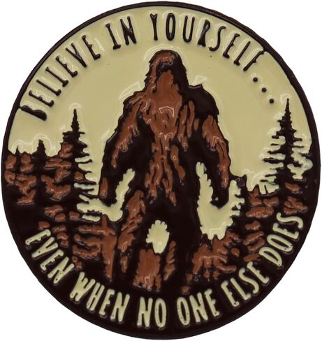 BIGFOOT MONAMEL Lapel Pin - لمحبي Bigfoot و Sasquatch in Kuwait