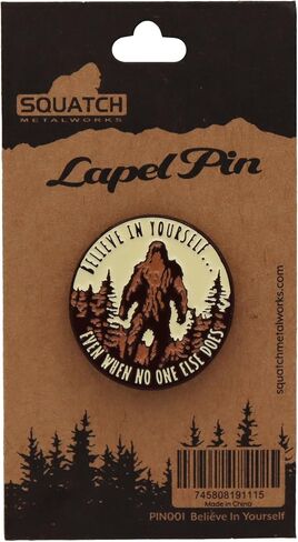BIGFOOT MONAMEL Lapel Pin - لمحبي Bigfoot و Sasquatch in Kuwait