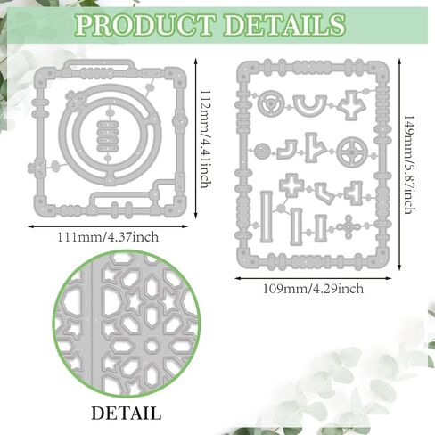 MAYJOYDIY Gnome Worker Metal Die Cuts Gnome Repair Tool Cutting Dies Tool Box Gear Workman Carbon Steel Embossing Stencils for DIY Card Scrapbooking Photo Album Craft Decor in Kuwait