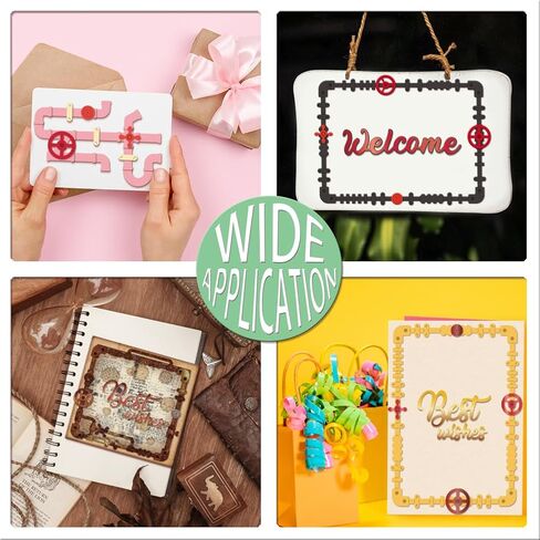 MAYJOYDIY Gnome Worker Metal Die Cuts Gnome Repair Tool Cutting Dies Tool Box Gear Workman Carbon Steel Embossing Stencils for DIY Card Scrapbooking Photo Album Craft Decor in Kuwait