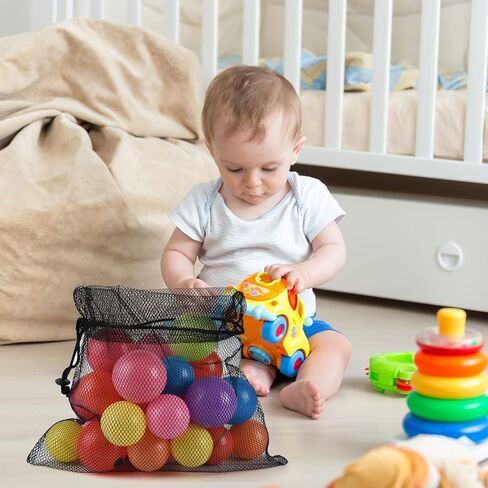 أكياس تخزين شبكات Plulon 12 PCS مع غسيل نايلون الرباط ، واليوم ، والكرة ، والسفر ، والأكياس الرياضية in Kuwait