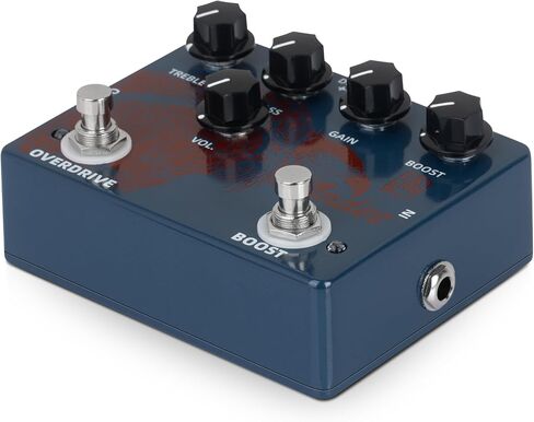 Caline DCP-08 Nightwolf Fuzz Overdrive تأثير الدواسة المزدوجة للجيتار in Kuwait