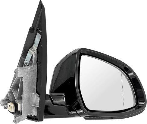 مجموعة مرآة الرؤية الجانبية للركاب متوافقة مع BMW X3 G01 G08 2018-2021 2.0L 3.0L أبيض خلفي يمين مرايا خارجية مع نقطة عمياء إشارة الانعطاف ساخنة قابلة للطي in Kuwait