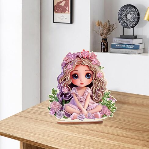 JISHSHAY Dog Diamond Art Kits for Adults Desk Decorations Diamond Painting Accessories Desk Ornament Diamond Art Accessories Art Decor Diamond Painting Kits for Adults Gem Art Unique Home Decor in Saudi Arabia