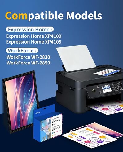 استبدال خراطيش الحبر المعاد تصنيعها ل EPSON 802XL 802 T802XL T802 COLOR فقط لطابعة القوى العاملة PRO WF-4720 WF-4730 WF-4734 WF-4740 EC-4020 EC-4030 Printer (1 C/M/Y) in Saudi Arabia