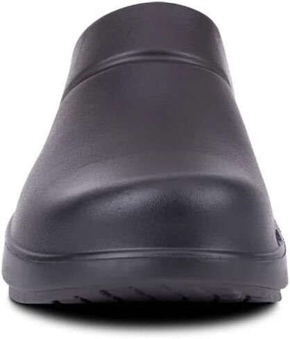 OOFOS Unisex OOcloog, Lightweight Recovery Footwear - Reduces Stress on Feet, Joints & Back - Machine Washable (Black/Black, US Footwear Size System, Adult, Men, Numeric, Medium, 6) in Saudi Arabia