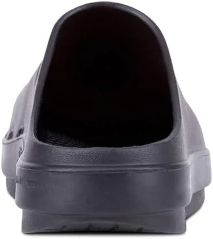OOFOS Unisex OOcloog, Lightweight Recovery Footwear - Reduces Stress on Feet, Joints & Back - Machine Washable (Black/Black, US Footwear Size System, Adult, Men, Numeric, Medium, 6) in Saudi Arabia