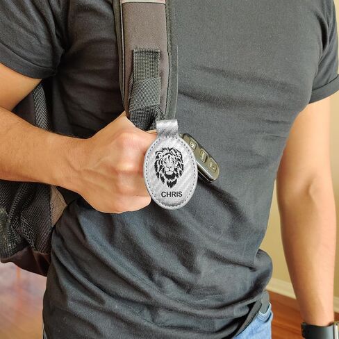 LaserGram Oval Keychain, Deer, Personalized Engraving Included in Kuwait