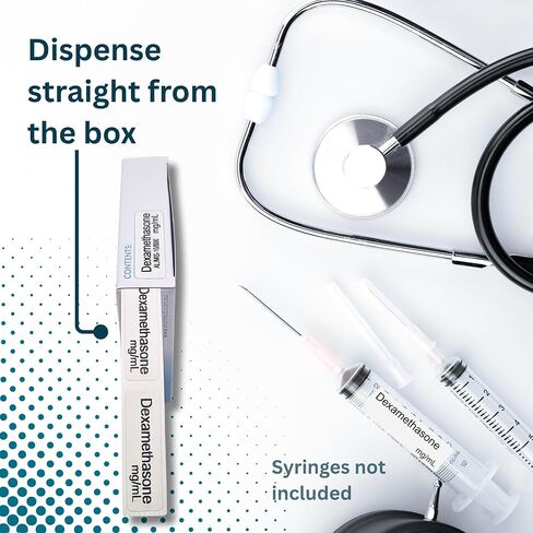 Medetomidine Anesthetic Syringe Labels - Box of 800 Labels on roll (1" core) in Box. Printed in Australia by Specialist Medical Printer. Latex-Free Adhesive. in Saudi Arabia