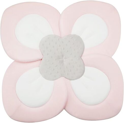 PandaEar Baby Lotus Bath Flower Pad for Infant Newborn| Soft Baby Flower Bath Petals for Sink Bathtub Essentials Shower Gift (Blue) in Kuwait
