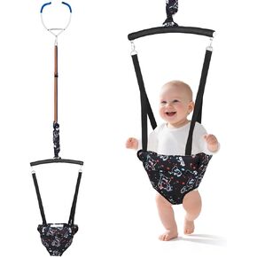 Slevoo Baby Jumper, Baby Doorway Jumper with Door Clamp Adjustable Strap, Fun Activity for 6-12 Months Baby Infant in Kuwait