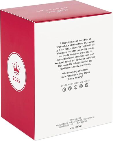 Hallmark Keepsake Christmas Ornament 2025, Kraft Mac & Cheese The Blue Box, Nostalgia Gifts in Saudi Arabia