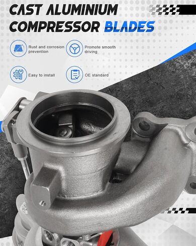 667-203 Turbo Turbocharger Kit with Gasket for Chevy Chevrolet Cruze 2011-2015 1.4L, Buick Encore 2013-2021 1.4L, Sonic 2012-2020 1.4L, Trax 2013-2021 1.4L Turbo Replaces# 55565353 in Kuwait