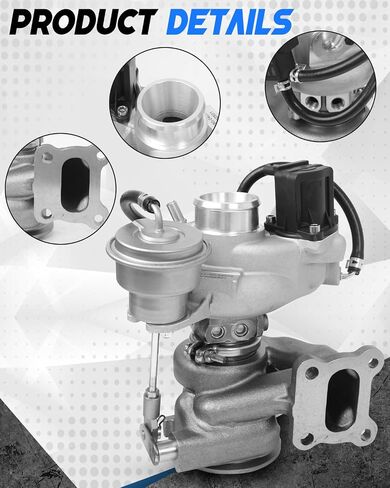 667-203 Turbo Turbocharger Kit with Gasket for Chevy Chevrolet Cruze 2011-2015 1.4L, Buick Encore 2013-2021 1.4L, Sonic 2012-2020 1.4L, Trax 2013-2021 1.4L Turbo Replaces# 55565353 in Kuwait