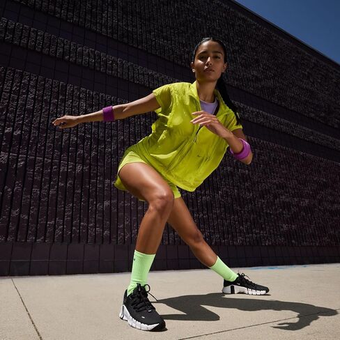 Nike Free Metcon 5 Women's Workout Shoes (DV3950-104 ، White/Kally Volt/Pink Crimson) Size 6.5 in Kuwait