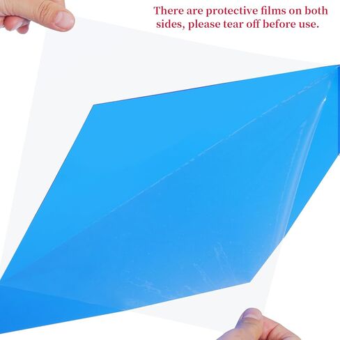 Lystaii 16pcs Gel Light Filter Color Correction Colored Overlays Transparent Color Film Lighting Gel Filter Plastic Sheets Correction for Film Video Photo Stage (Multicolor, 11.8 x 8.3) in Saudi Arabia